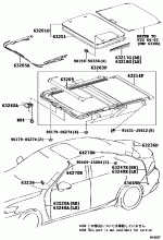 ROOF PANEL & BACK WINDOW GLASS 3